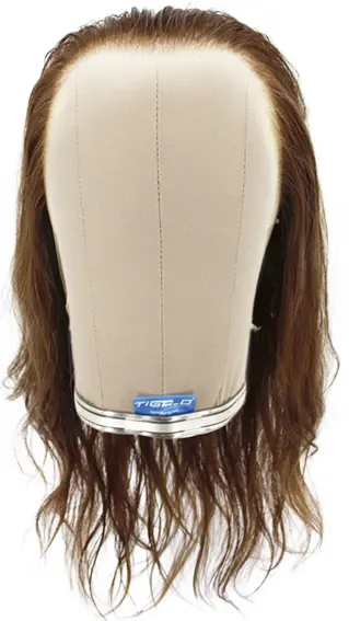 Woman Film Lacefront wig, 100%  Hand-Tied, European Hair  11.8-13.7inch / 30-35cm
