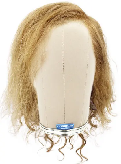 Woman Film Lacefront wig, 100%  Hand-Tied, European Hair  11.8-14.5inch / 30-37cm