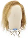 Woman Film Lacefront wig, 100%  Hand-Tied, European Hair  11.8-14.5inch / 30-37cm