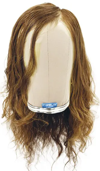 Woman Film Lacefront wig, 100%  Hand-Tied, European Hair  13.7-16inch / 35-40cm
