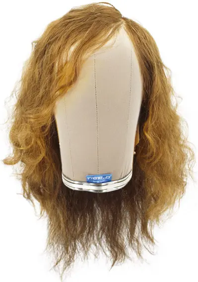 Woman Film Lacefront wig, 100%  Hand-Tied, European Hair  13.7-16inch / 35-40cm