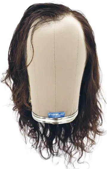 Woman Film Lacefront wig, 100%  Hand-Tied, European Hair  16inch / 40cm