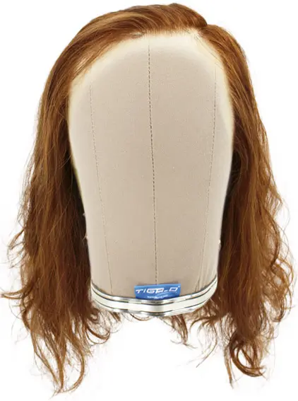 Woman Film Lacefront wig, 100%  Hand-Tied, European Hair  9.8-15.7inch / 25-40cm