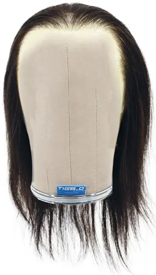 CS Film Lacefront wig,  European Hair 9.8inch / 25cm