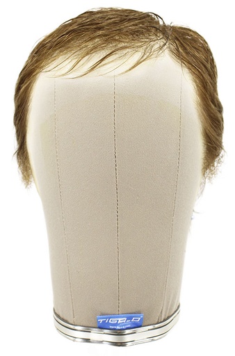 [SR-ATB-221107-08] Man Film Lacefront wig, 100%  Hand-Tied, European Hair  1.57-3.9inch / 4-10cm