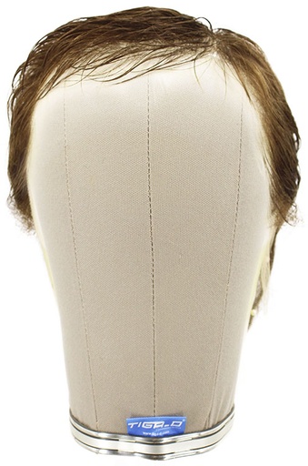 [SR-ATB-221107-20] Man Film Lacefront wig, 100%  Hand-Tied, European Hair  1.57inch / 4cm