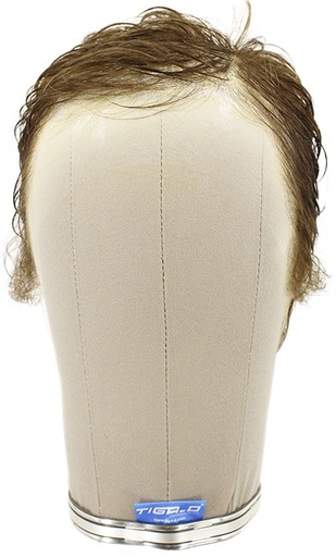 [SR-ATB-221107-49] Man Film Lacefront wig, 100%  Hand-Tied, European Hair  1.57inch / 4cm