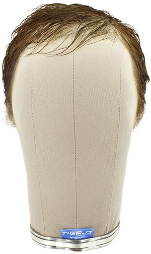 [SR-ATB-221107-51] Man Film Lacefront wig, 100%  Hand-Tied, European Hair  1.57inch / 4cm