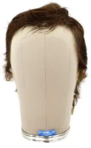 [SR-ATB-221107-55] Man Film Lacefront wig, 100%  Hand-Tied, European Hair  1.57inch / 4cm