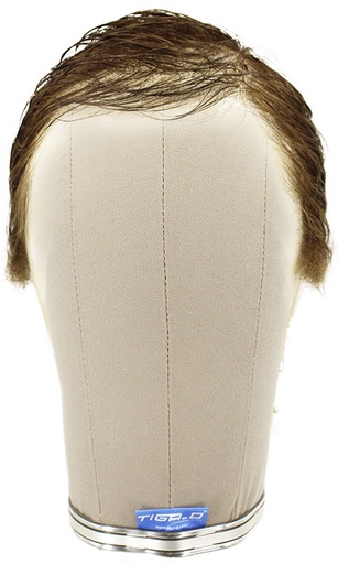 [SR-ATB-221107-57] Man Film Lacefront wig, 100%  Hand-Tied, European Hair  1.57inch / 4cm