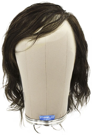 [SR-ATB-221107-72] Man Film Lacefront wig, 100%  Hand-Tied, European Hair  11.8inch / 30cm