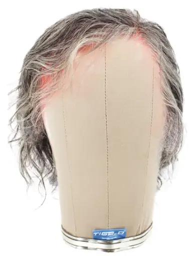 [SR-ATB-230111-58] Man Film Lacefront wig, 100%  Hand-Tied, European Hair  7.9-9.8inch / 20-25cm