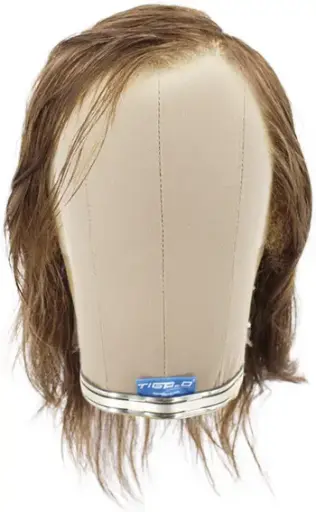 [SR-ATB-230111-22] Man Film Lacefront wig, 100%  Hand-Tied, European Hair  9.8inch / 25cm