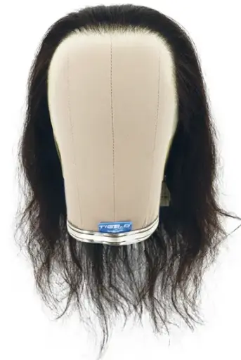 [SR-ATB-150922-37] Woman Film Lacefront wig, 100%  Hand-Tied, European Hair  16inch / 40cm