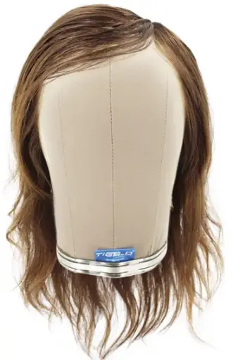 [SR-ATB-230111-38] Woman Film Lacefront wig, 100%  Hand-Tied, European Hair  11.8-13.7inch / 30-35cm